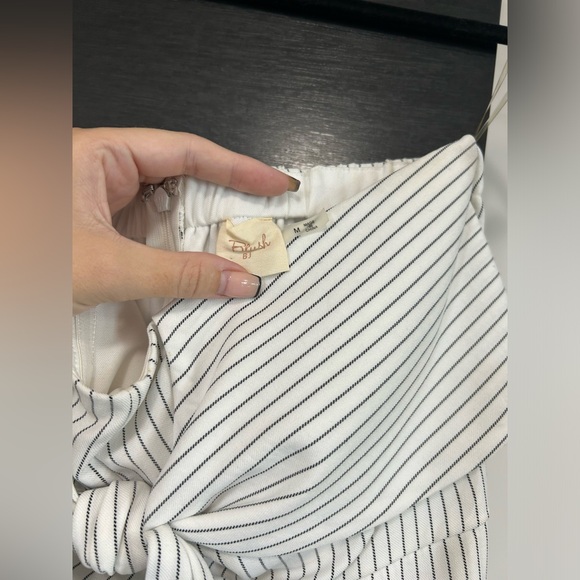 Pin Stripe Romper - Picture 5 of 7